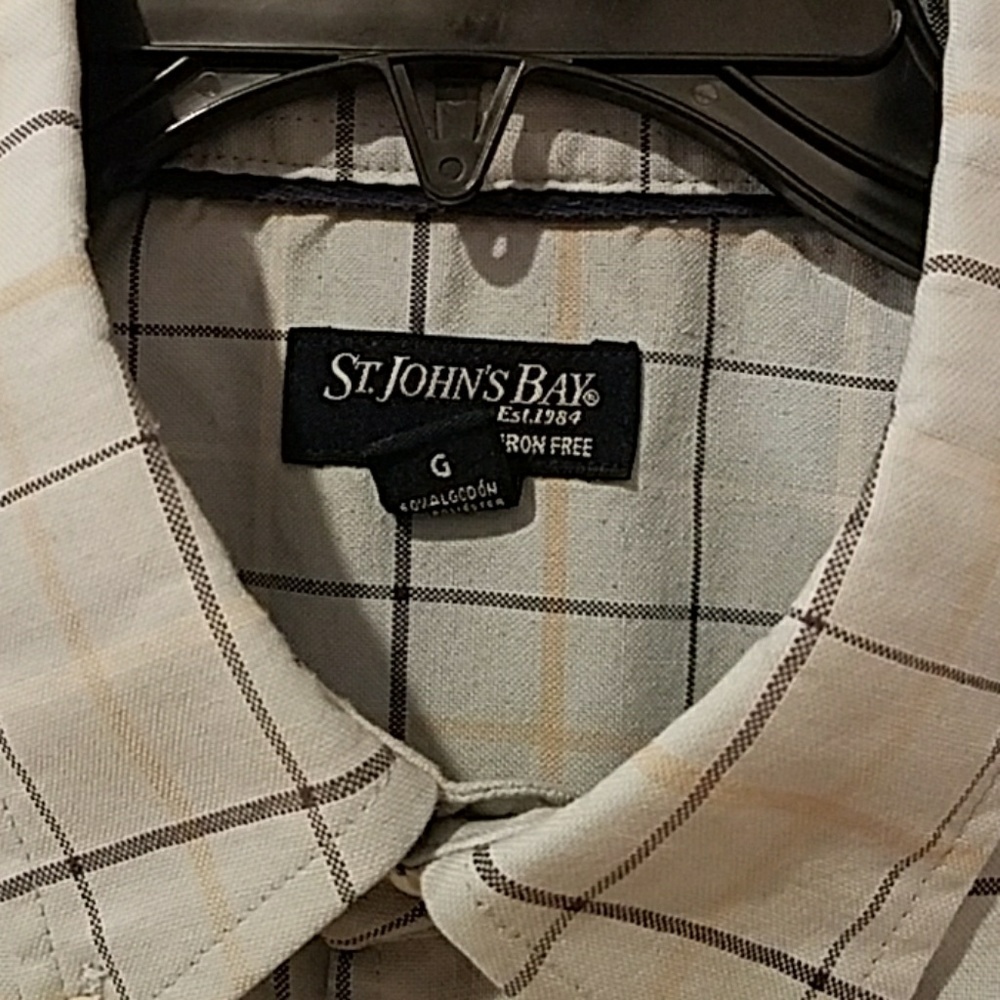 ST. JOHN'S BAY IRON FREE MEN'S SHIRT! - Picture 4 of 8
